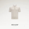 SEE ALSO Loose Cotton and Linen Knitted Polo Shirt