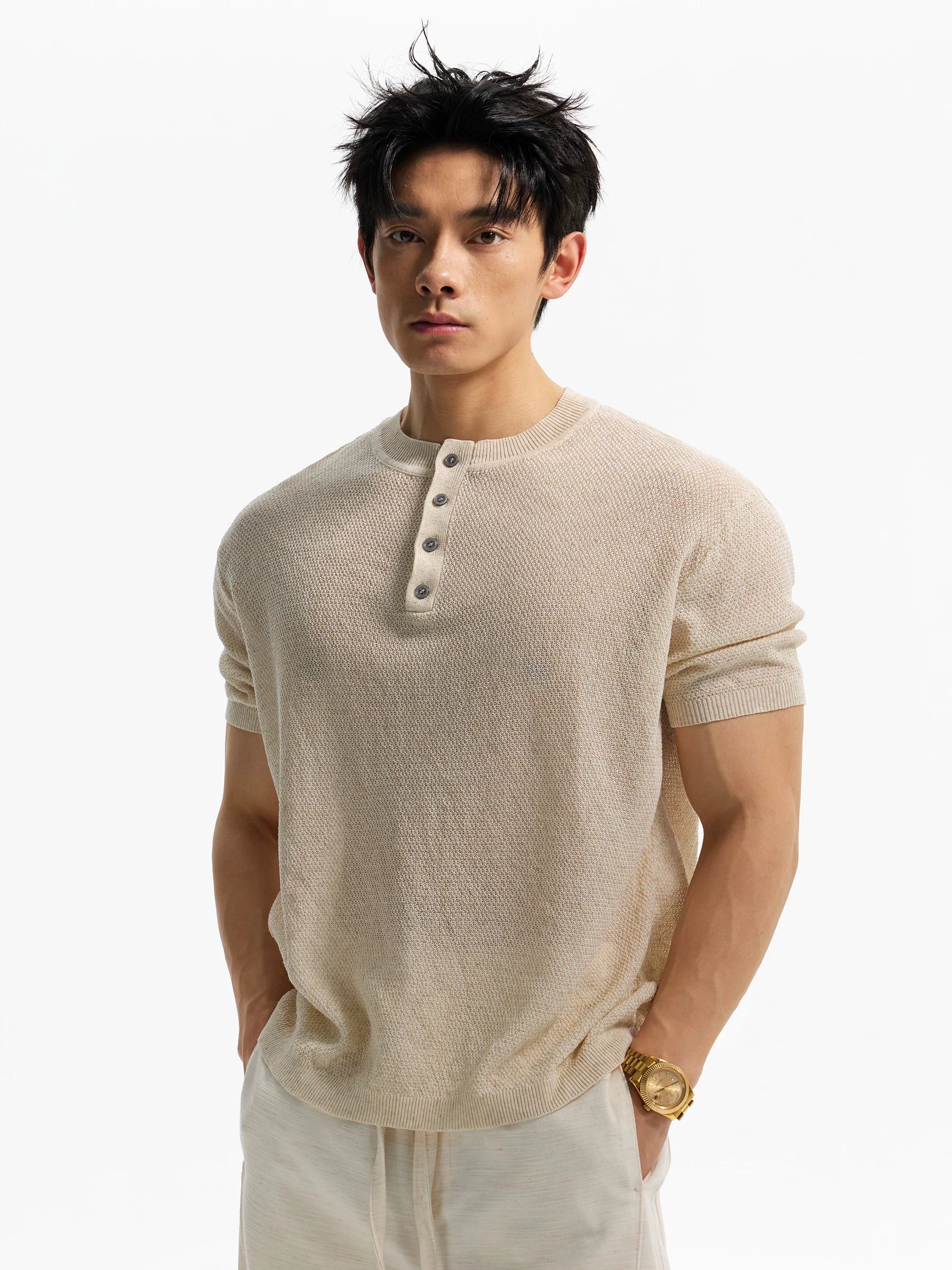 DAY NY Vintage Casual Knitted Tee
