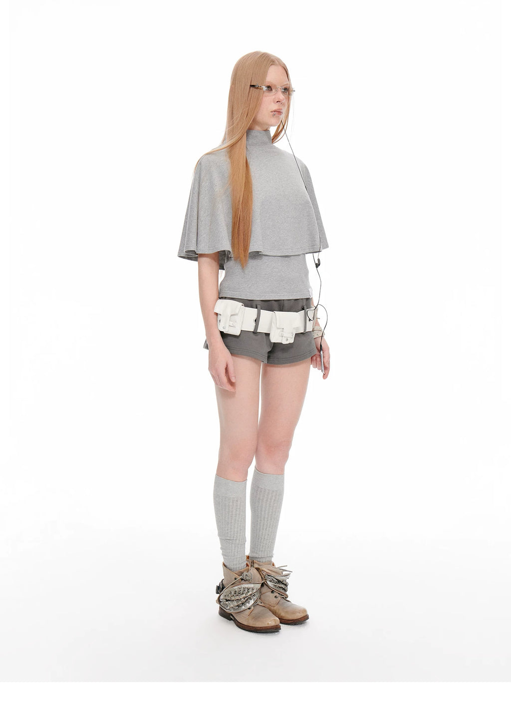 JIKOO High-waisted Slim Shorts