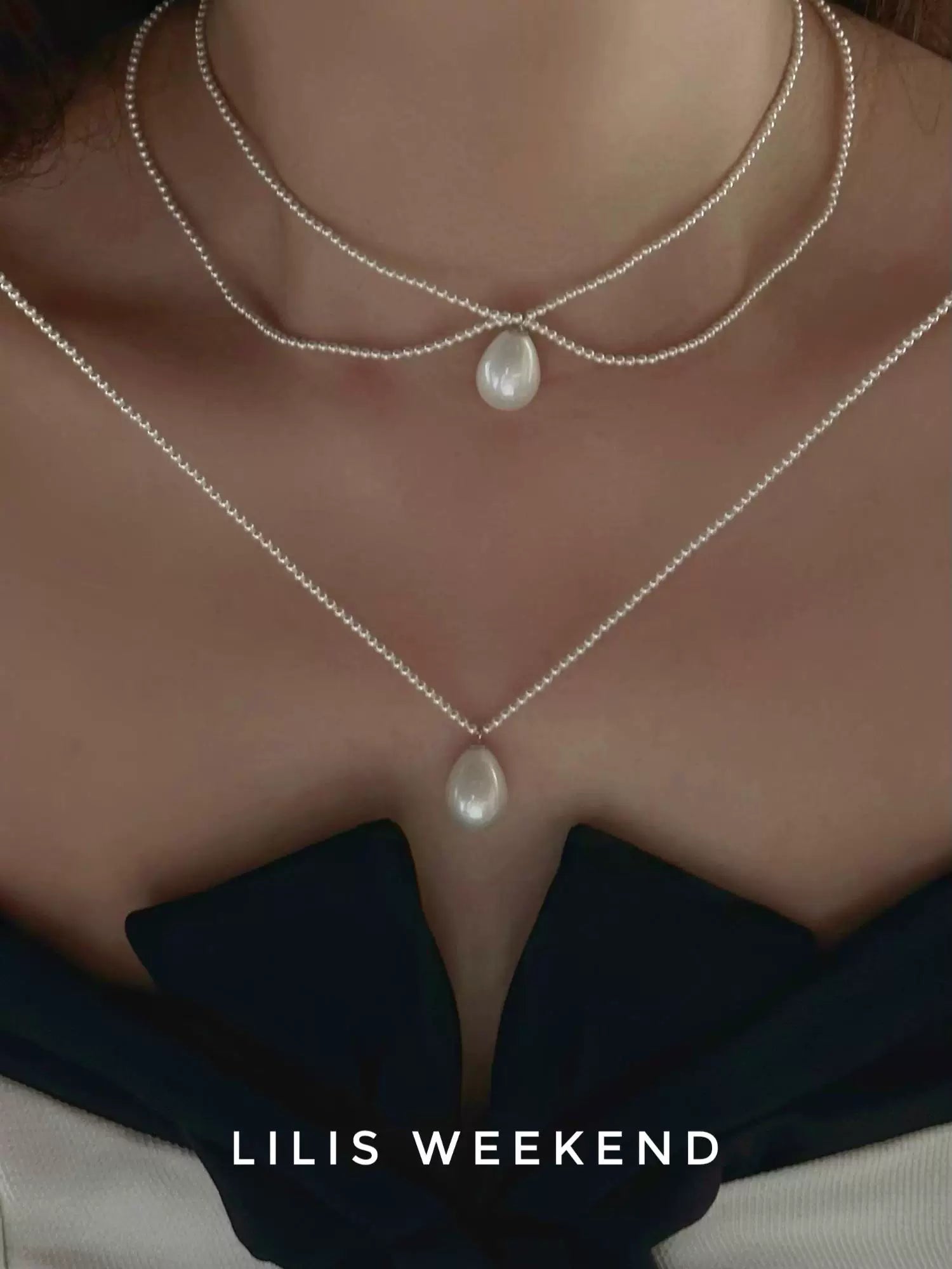 Lilis Weekend Extremely Fine Pearl Necklace