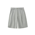 AWT Simple and Crisp Six-point Straight-leg Loose Shorts