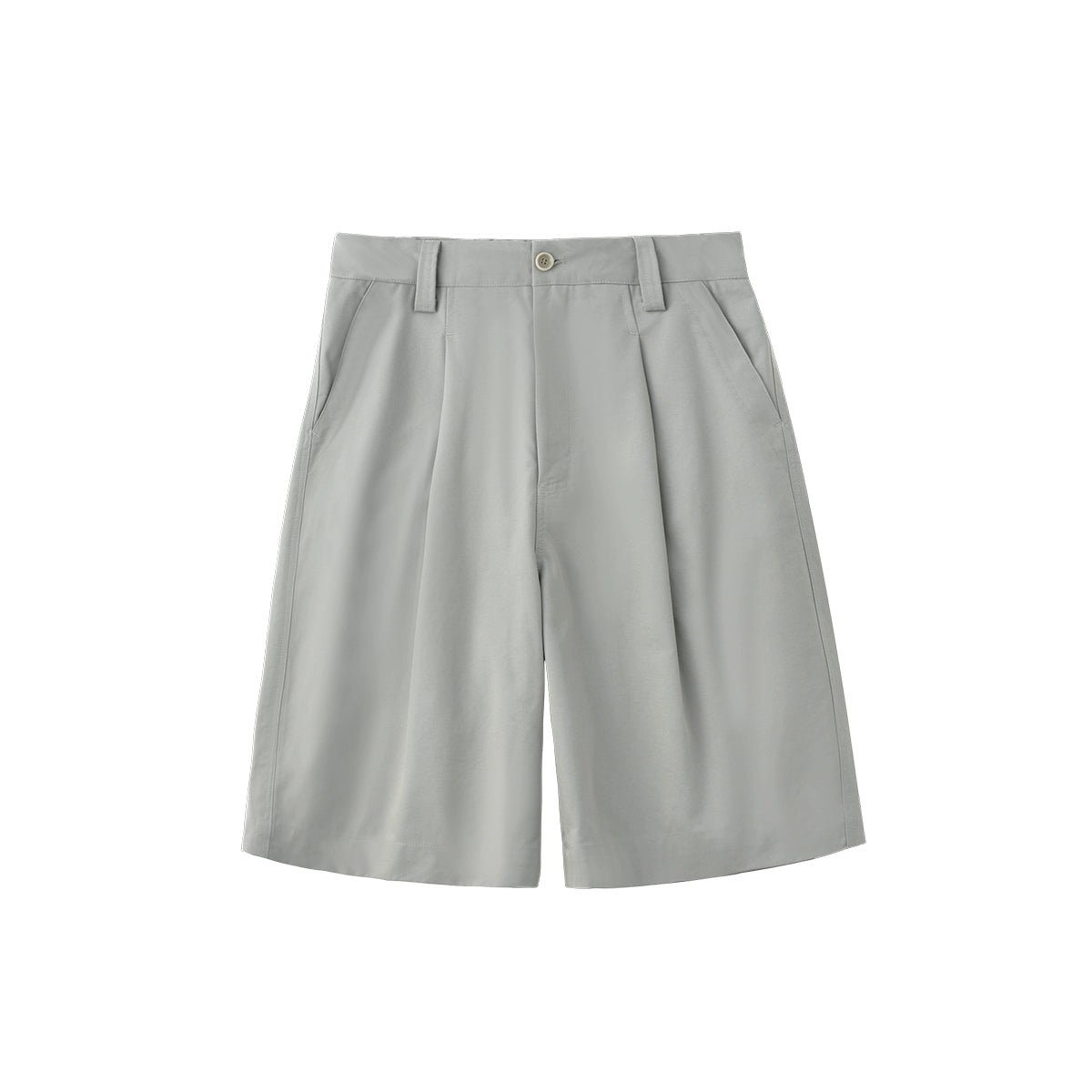 AWT Simple and Crisp Six-point Straight-leg Loose Shorts