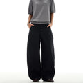 TRUQUEST Wide-leg Premium Casual Trousers