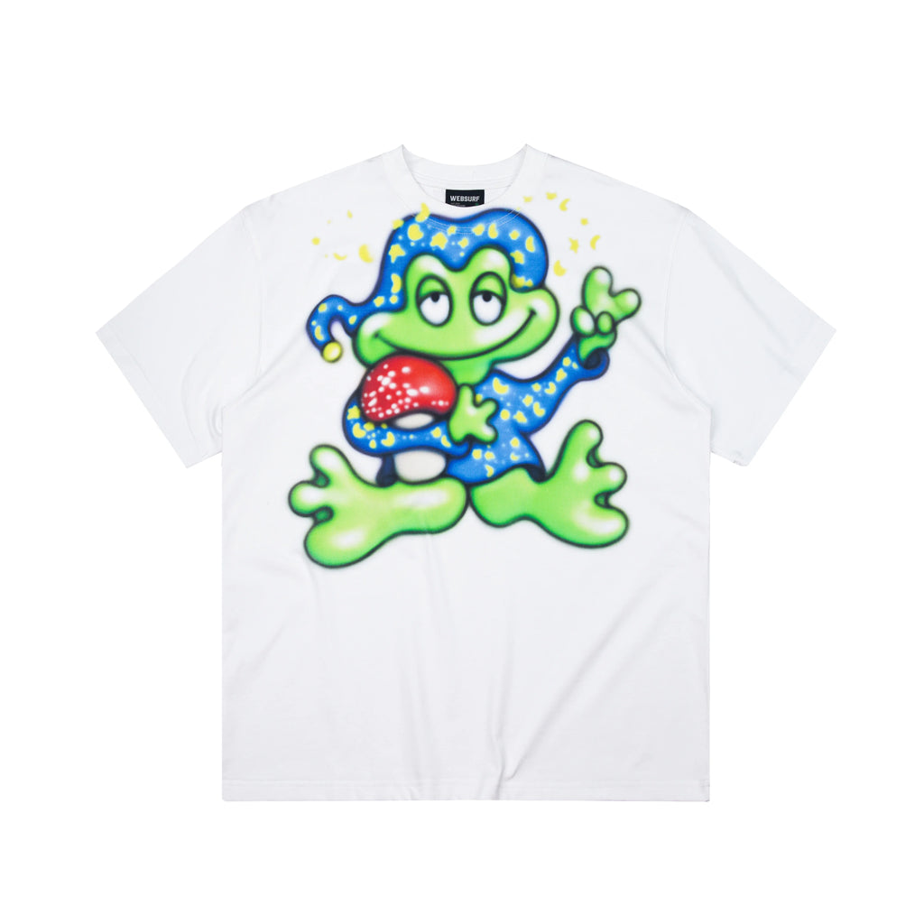 WebSurfGroup Frog Printing Fun Printing Casual Tee