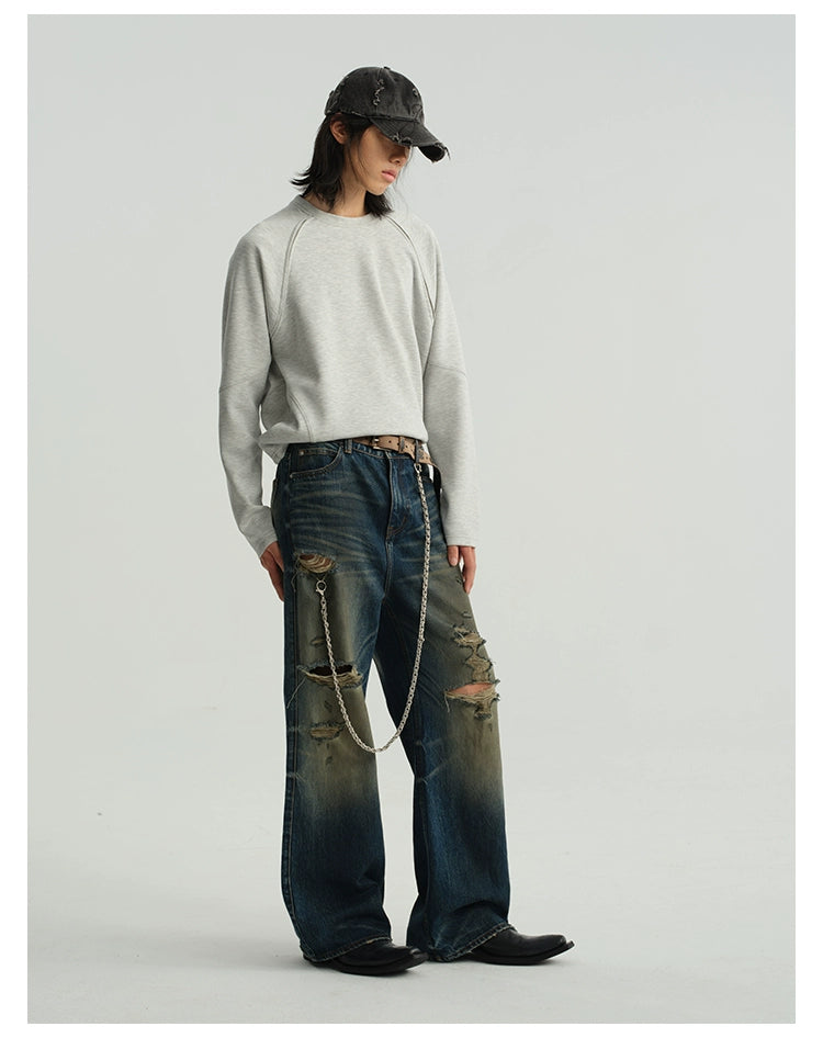 JCAESAR Special Structure Line Casual Long Sleeve