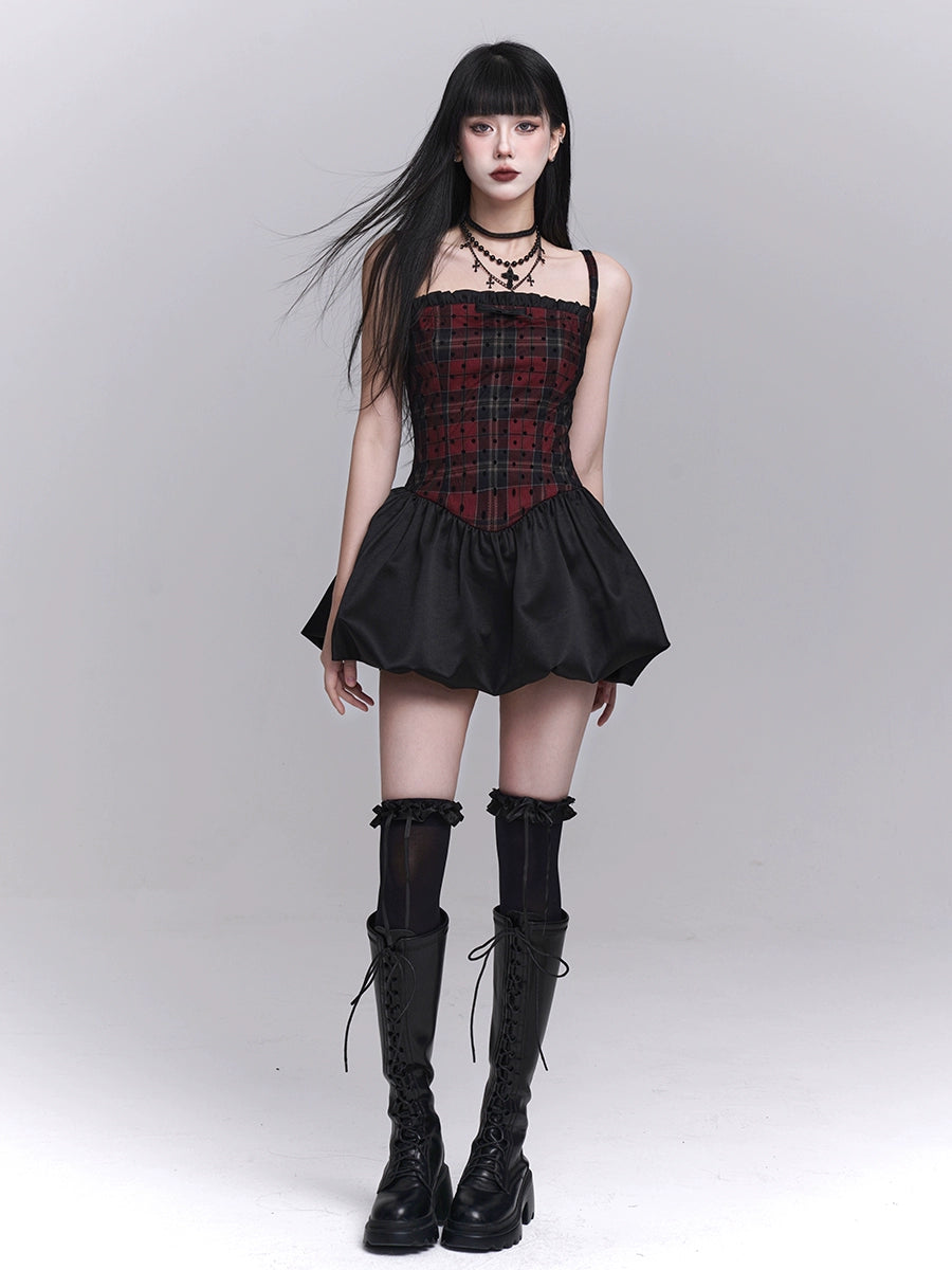 LADYGHOST Sweet and Cool Suspender Dress