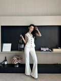 LLROGE Temperament Suit Vest Suit