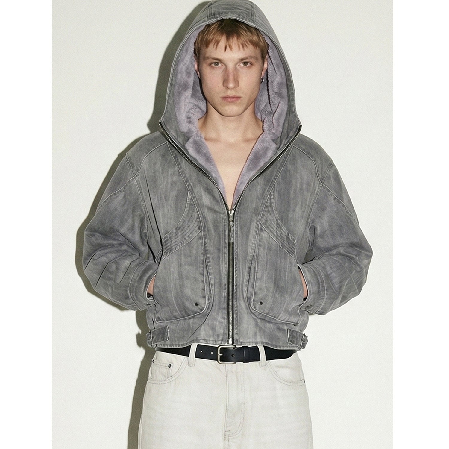 MADEEXTREME Retro Warm Hooded Jacket