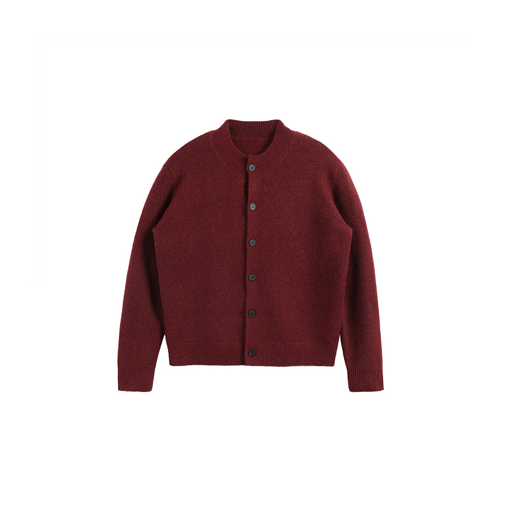 PLUS NO LOGO Knitted Button-down Cardigan