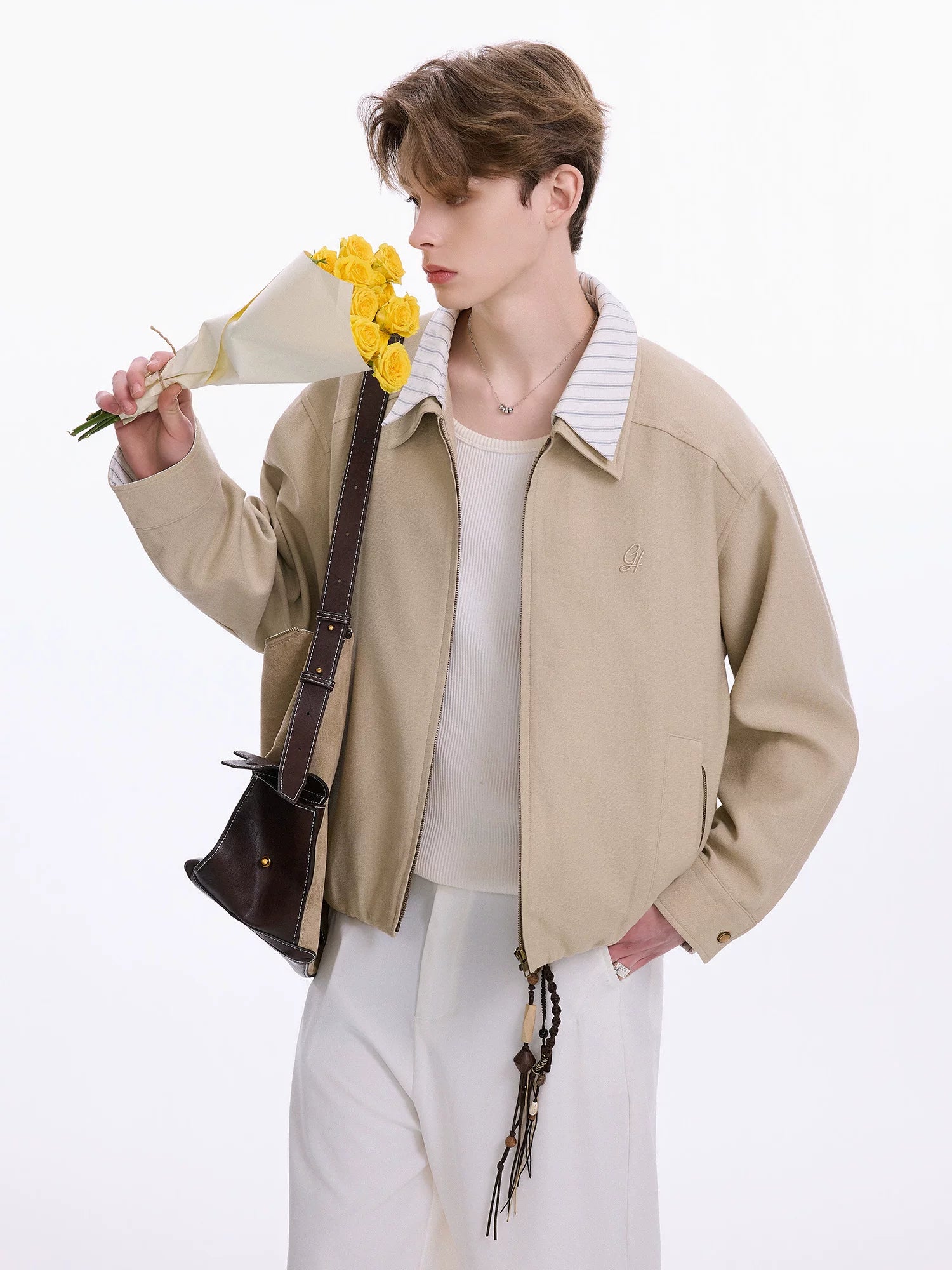 CHOR Color Matching Double Neck Versatile Jacket