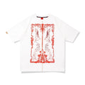 Officill Stitching Loose Round Neck Retro Tee