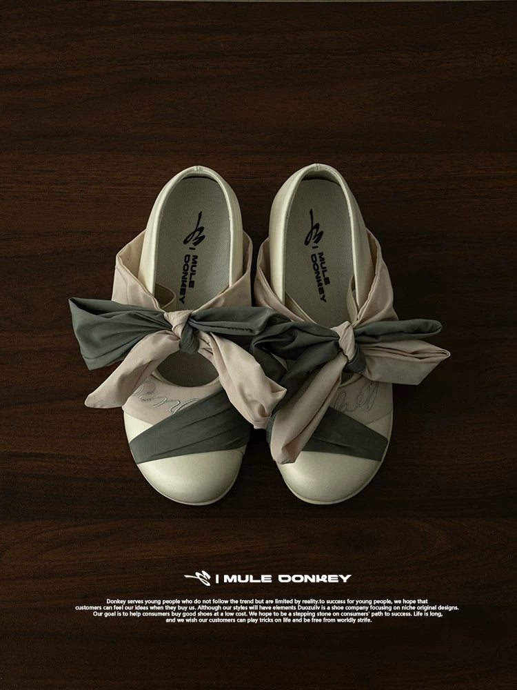 Donkey Flat-bottomed Small Fragrant Ballet Mary Jane Shoes