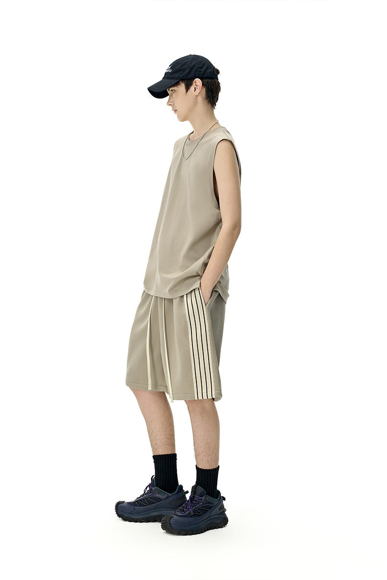 INF FOG Contrasting Stripes Sports FOG Shorts