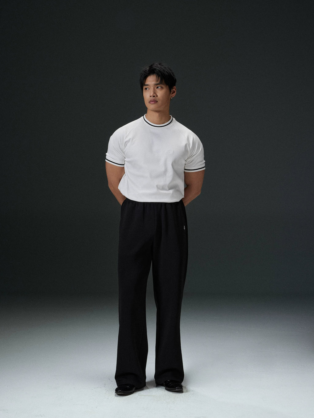 AFTERGLOW Splicing Casual Versatile TEE