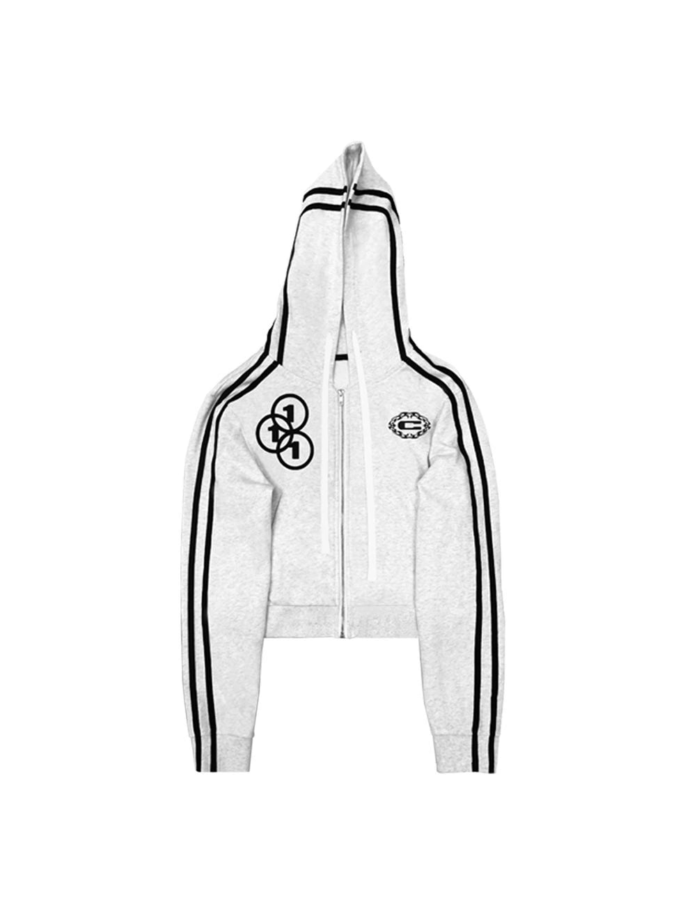 CHAI Sports Short Embroidered Casual Versatile Hooded Sweater