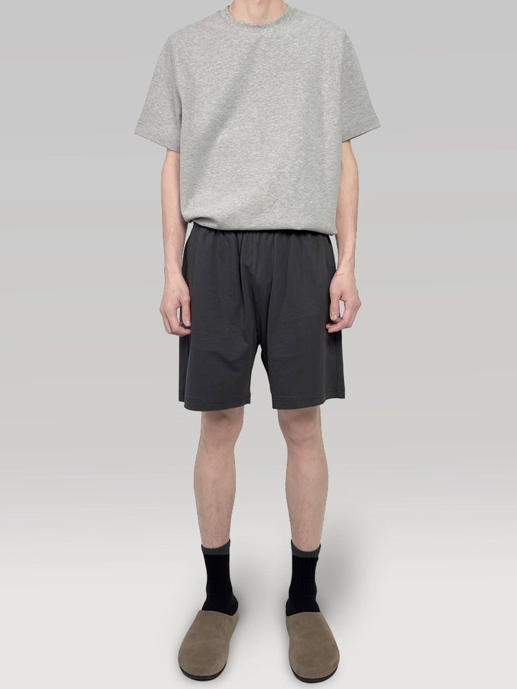 PLUS NO LOGO Thin Elastic and Breathable A-word Sports Shorts