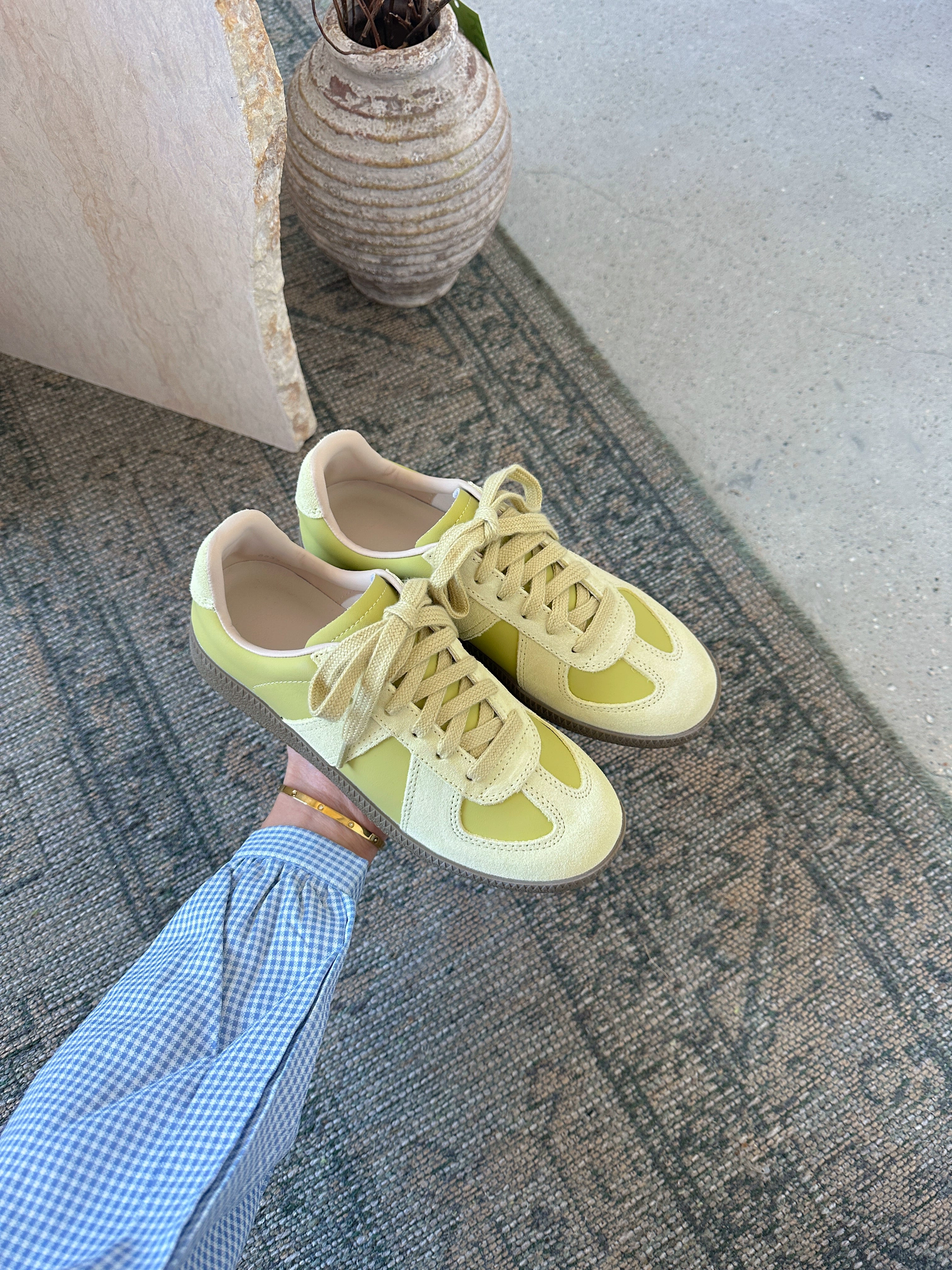 Lidaren Produced Vintage Inner Heightening Sneakers