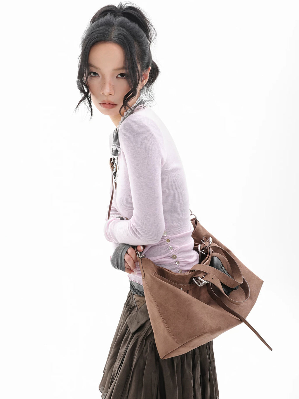 JANDRESS multi-form modern large-capacity tote bag