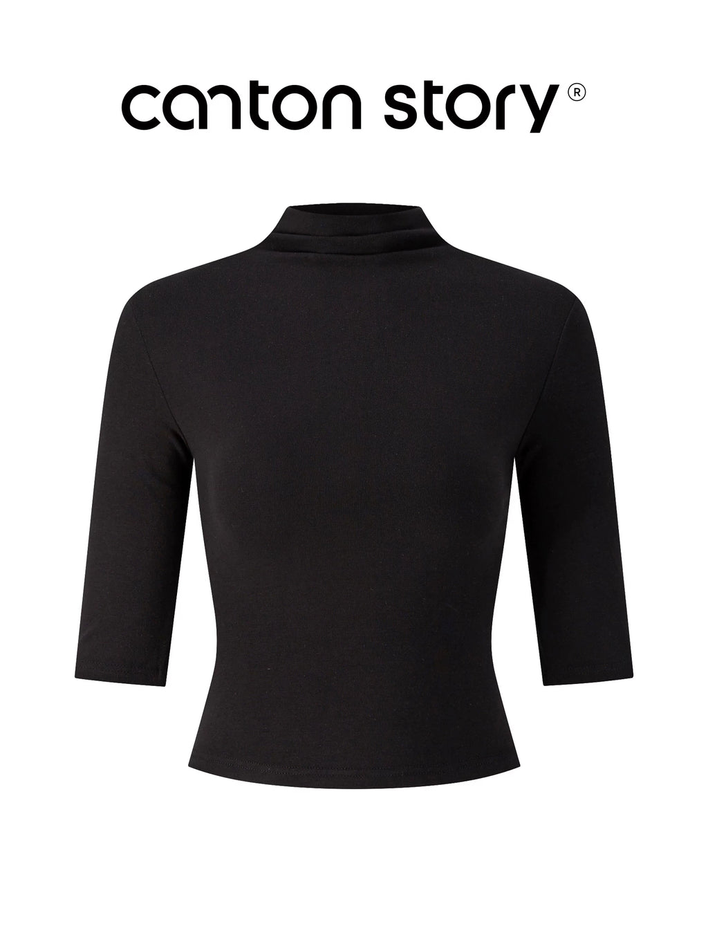 Cantonstory Retro Simple Short Tee