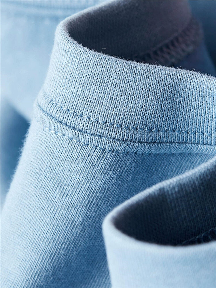 Giordano Knitted Cotton Round Neck Tee