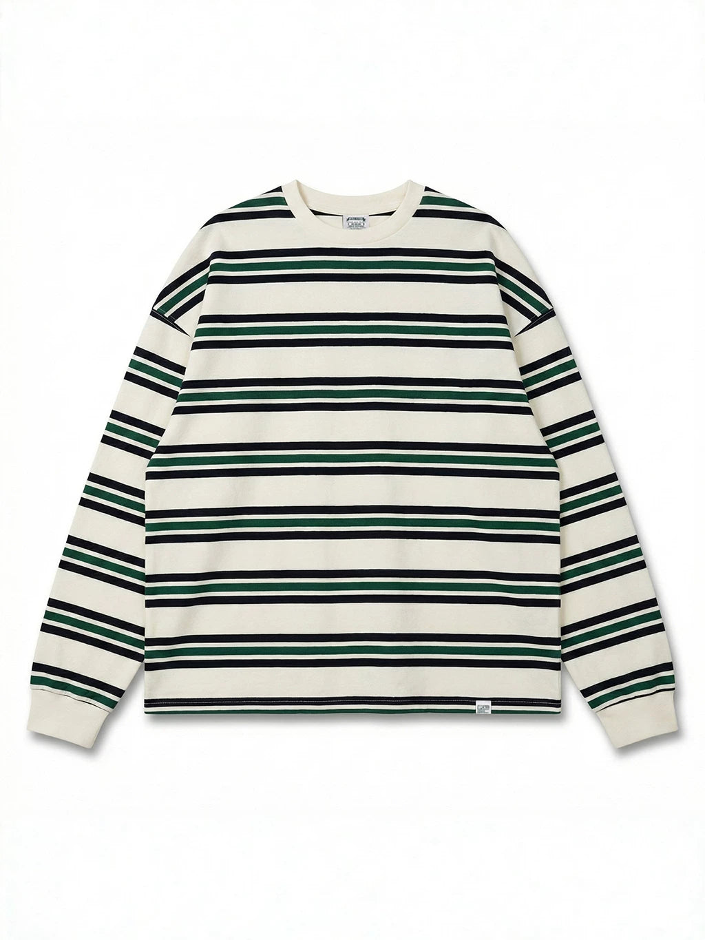 BPCALL Vintage Striped Versatile Long Sleeve
