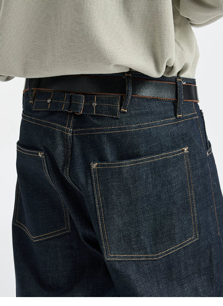 BUTTBILL Vintage Straight Leg Baggy Jeans