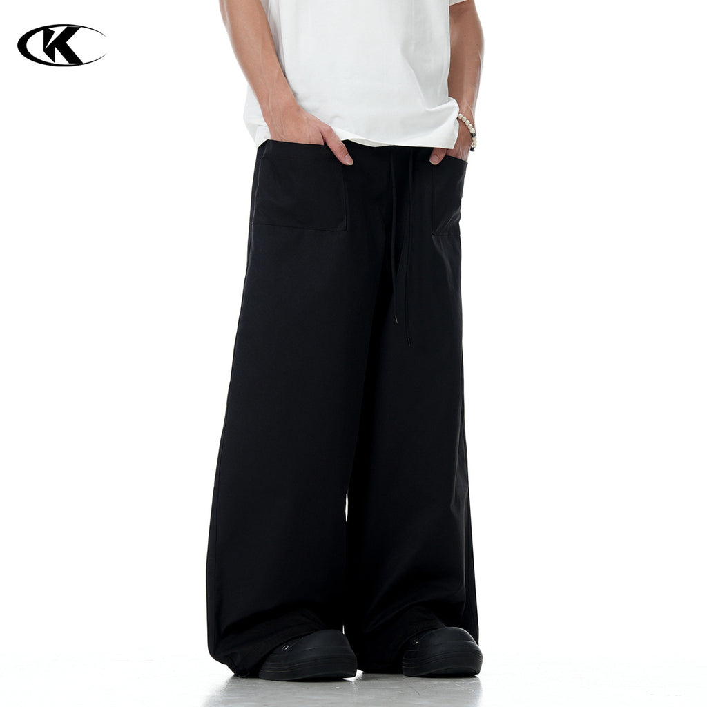 11KN quick-drying straight loose wide-leg pants
