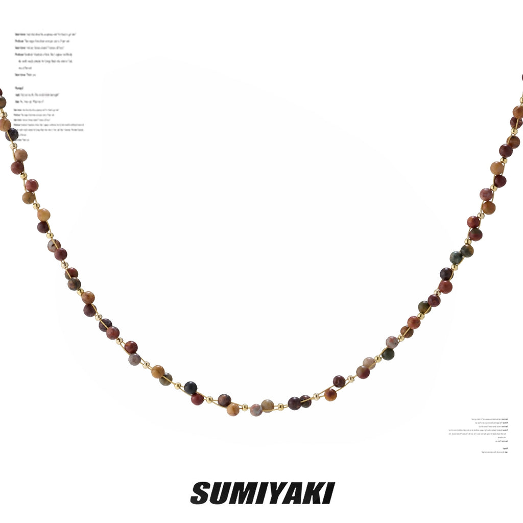SUMIYAKI Rainbow Dopamine Clavicle Chain