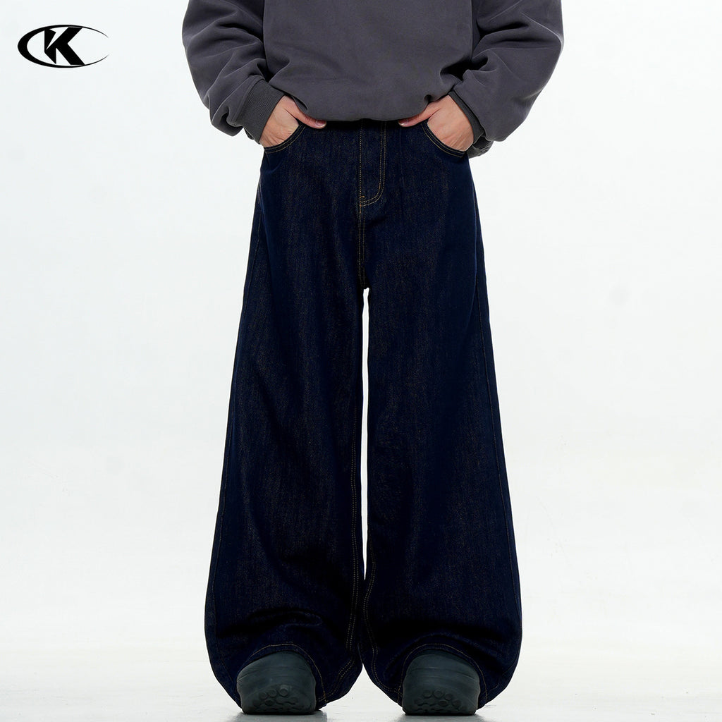 11KN blue straight jeans