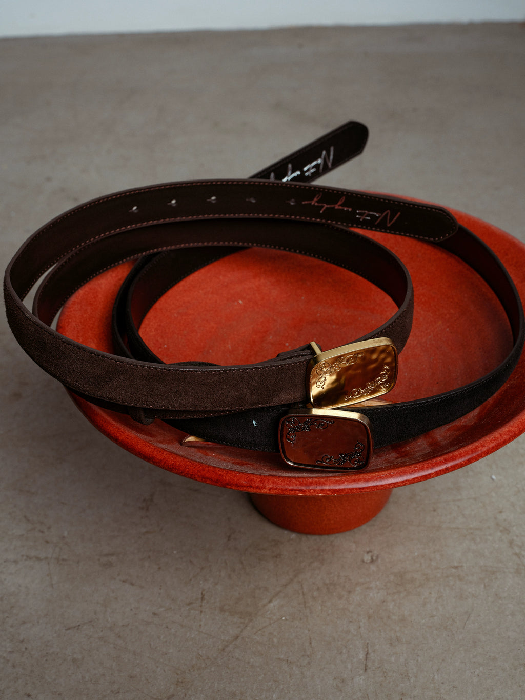 NOT UGLY Commuter Belt Cowhide Belt