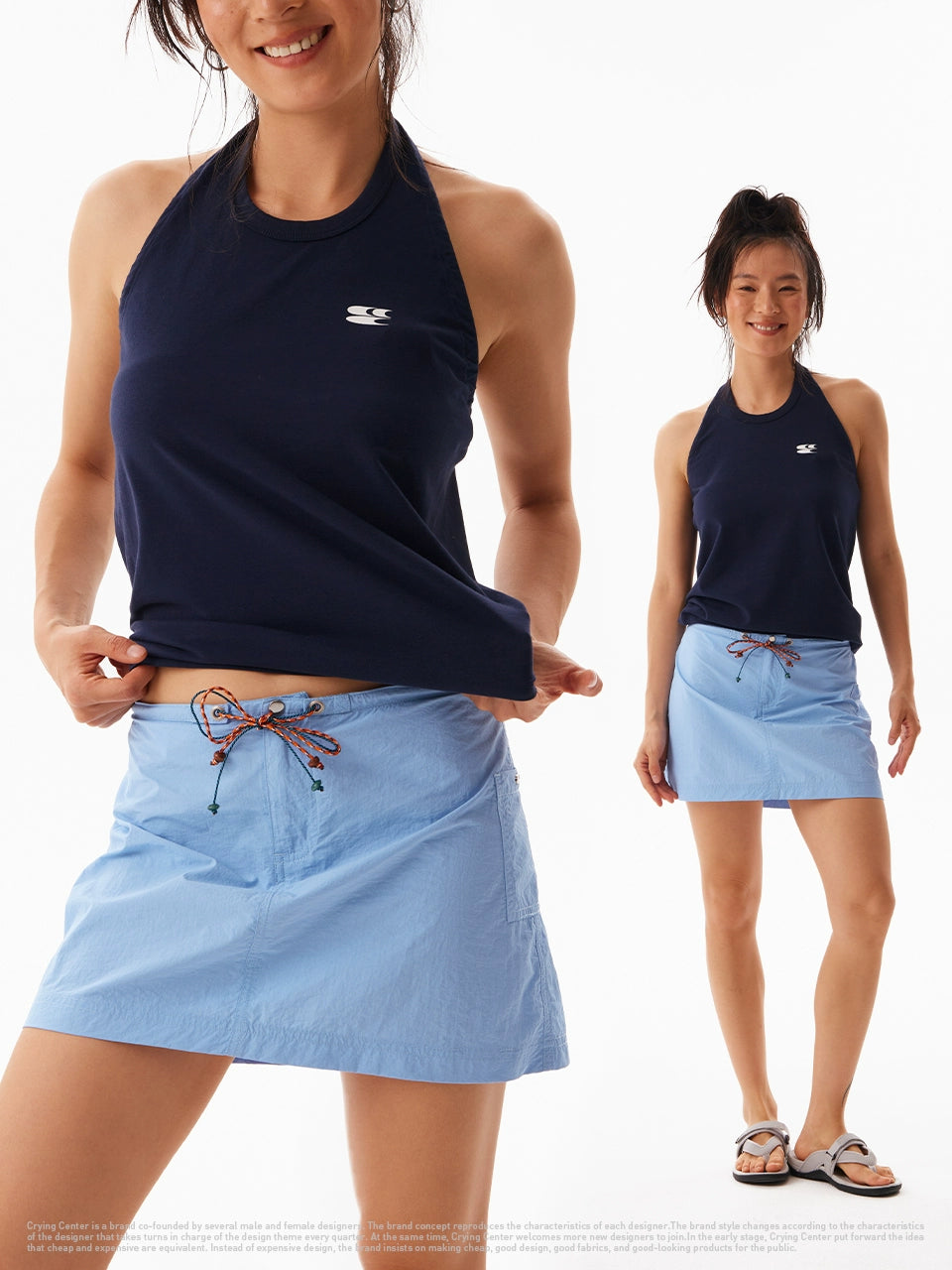 CryingCenter Color Rope Tooling Skirt