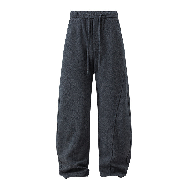 UNF Structure Split Fleece Thickened Straight Scimitar Pants