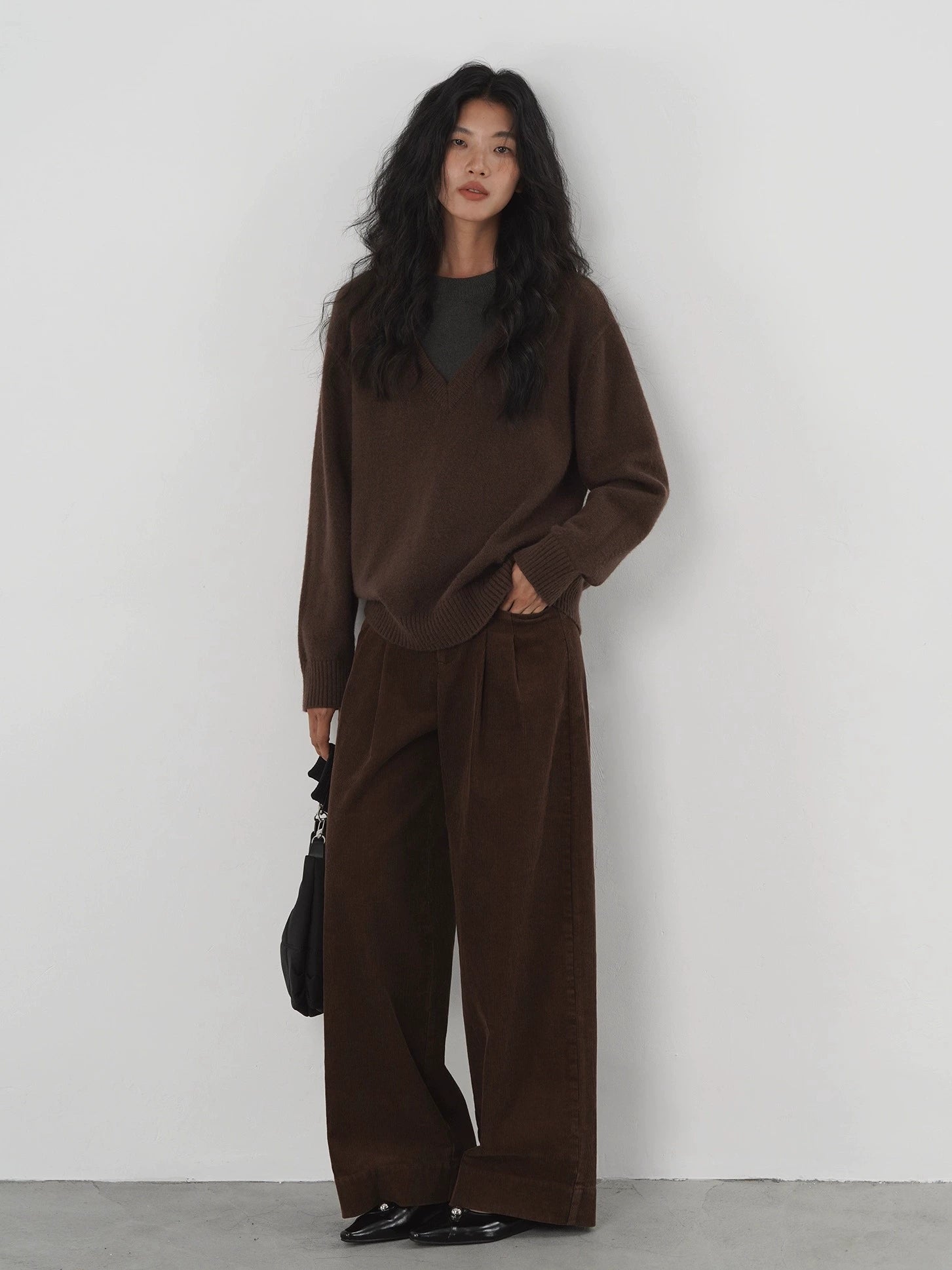 EIGHTHMONTH Vintage Corduroy Wide Leg Pants