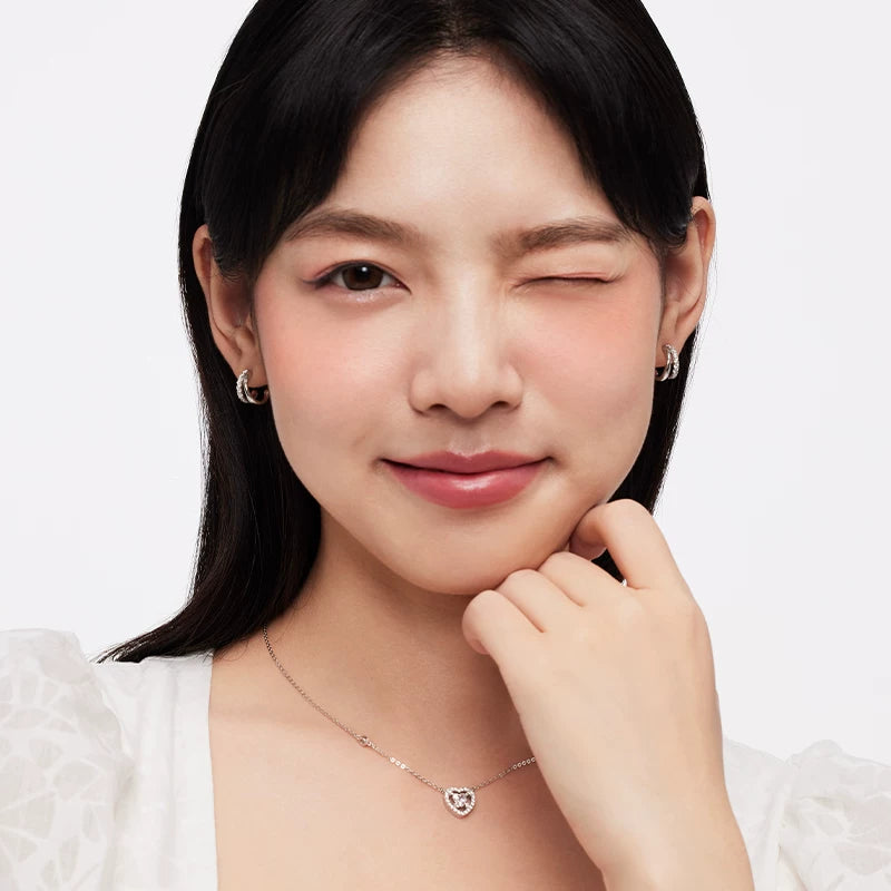 KADER Versatile Geometric Double Ring Earrings