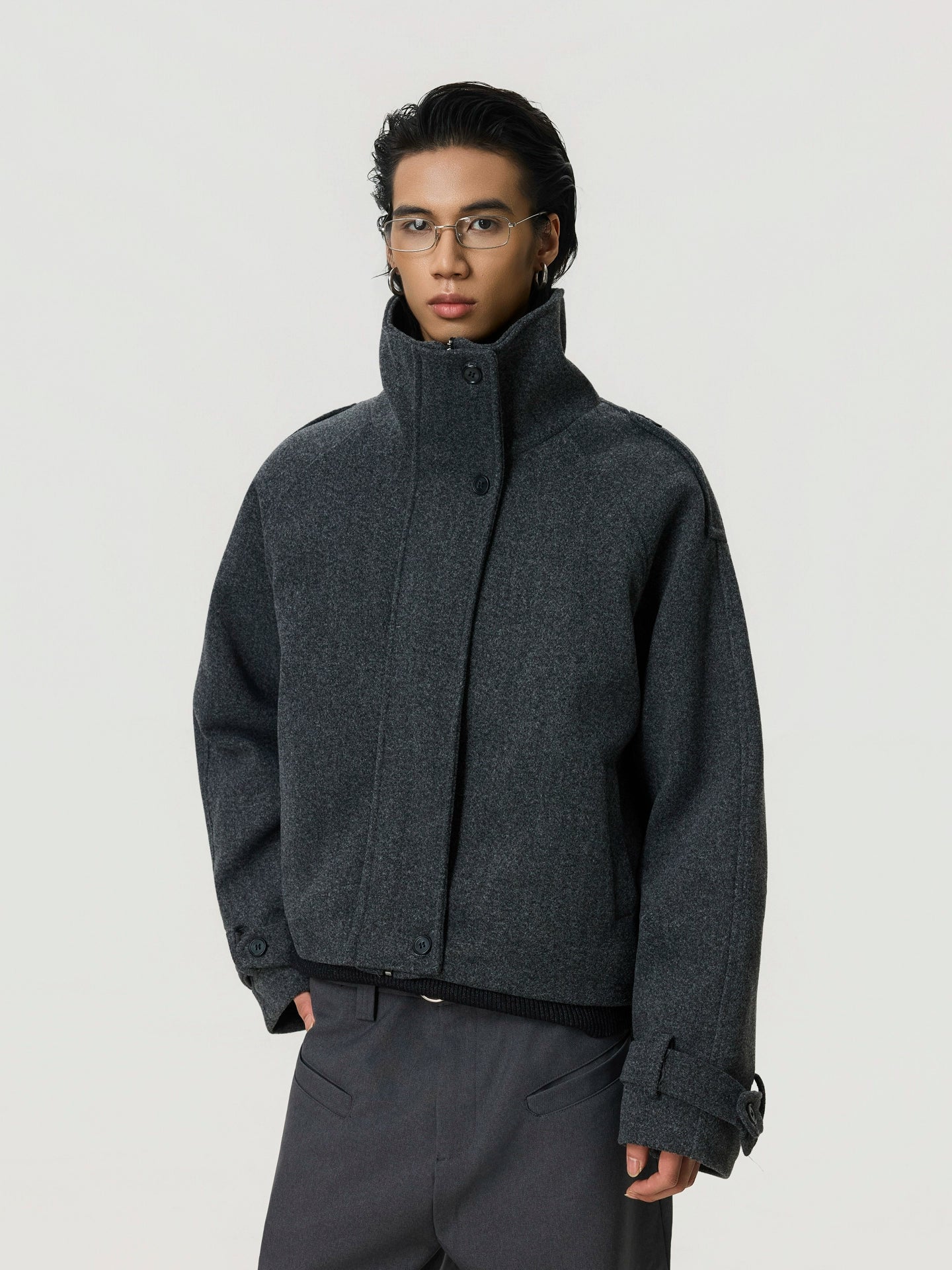 BTSG Premium Classic Three-dimensional Silhouette Padded Jacket