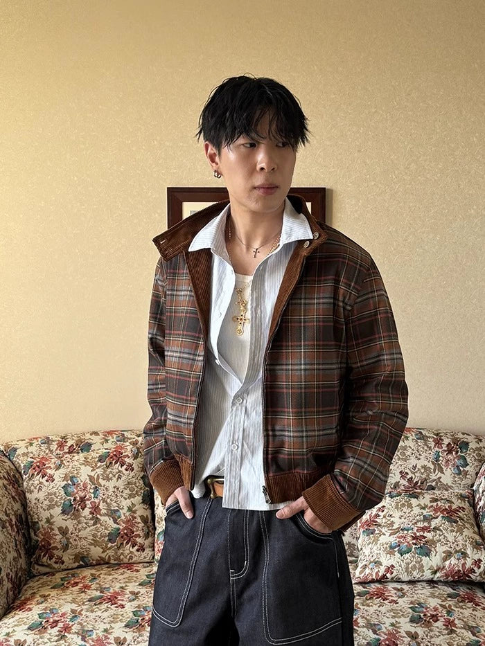 InsGale Textured Lazy Casual Striped Long Sleeve Shirt