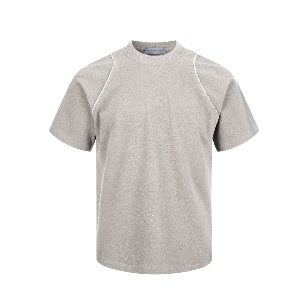 EME Vintage Straight-shoulder Casual Tee
