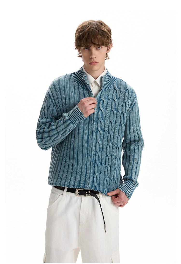 A PUEE Vintage Twist Knitted Sweater