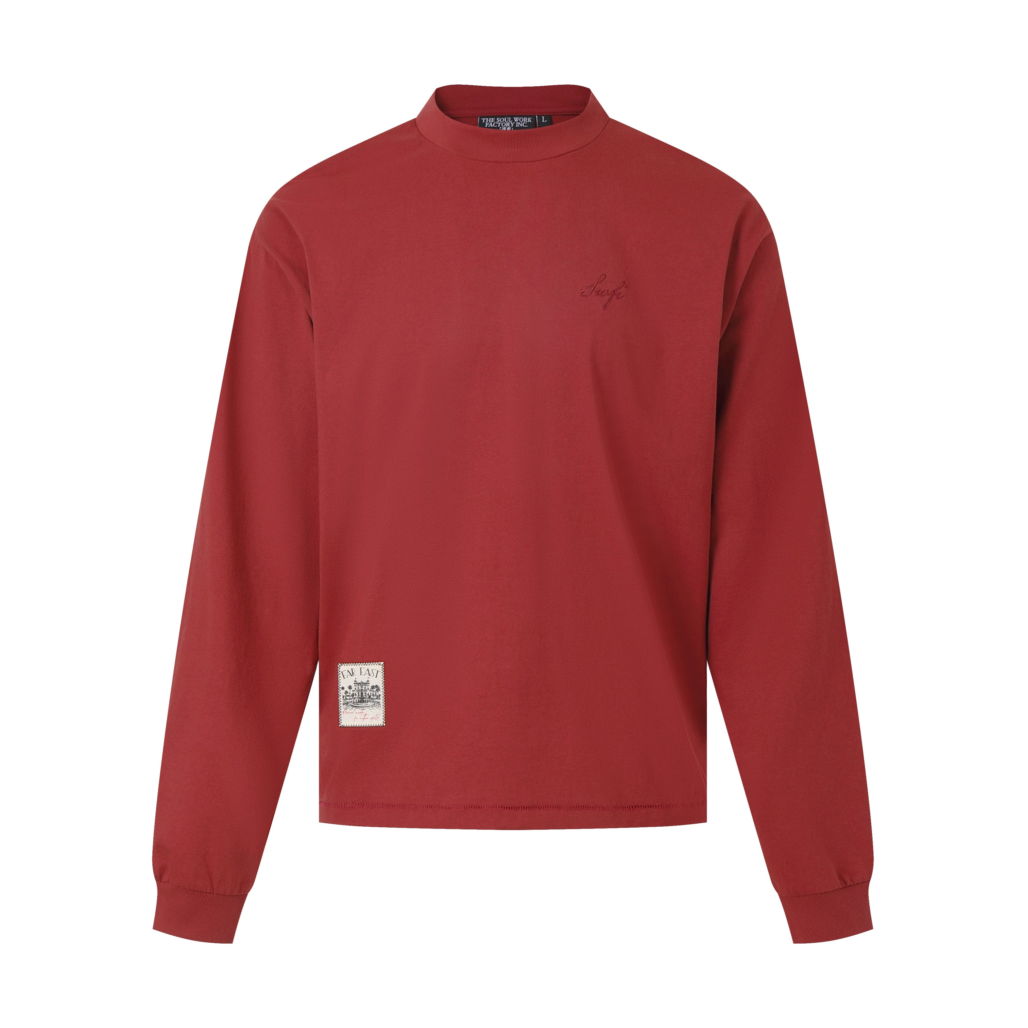 SWFI Patch Basic Small Neckline Long Sleeve