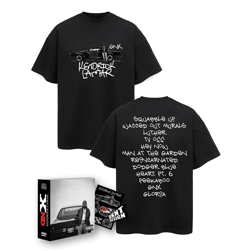 DKNT Graffiti Loose Casual Tee
