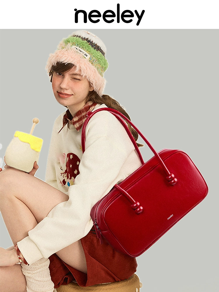 Neeley Leather Large Capacity Armpit Bag