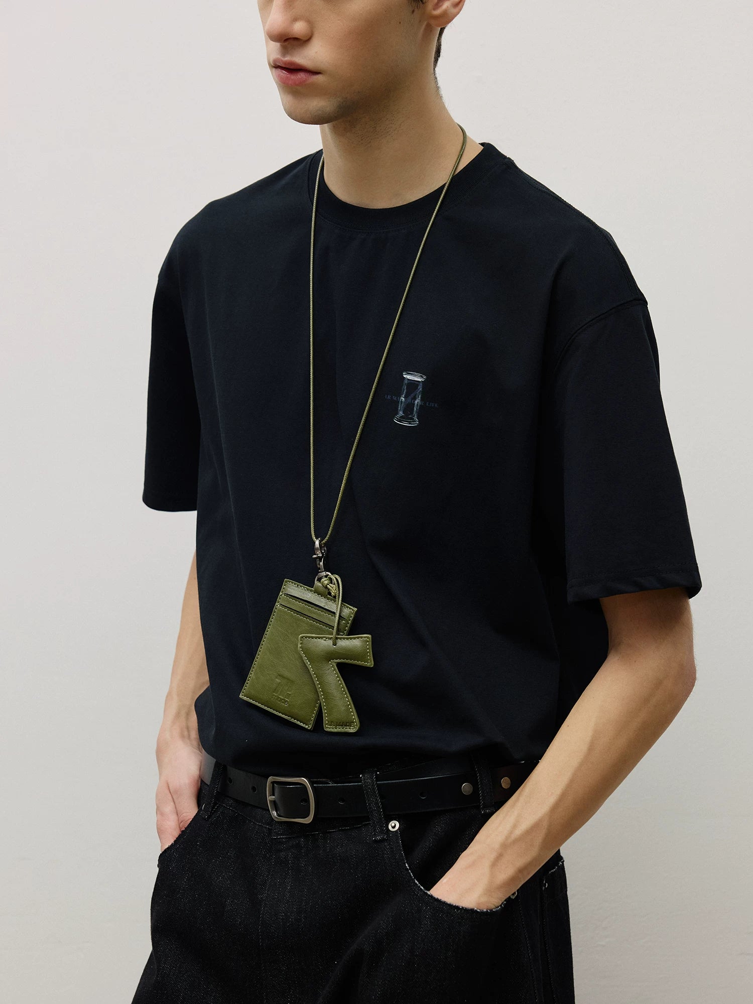 LR Casual Buckle Lanyard Card Bag