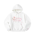 WHOOSIS Angel Embroidered Hooded Sweater