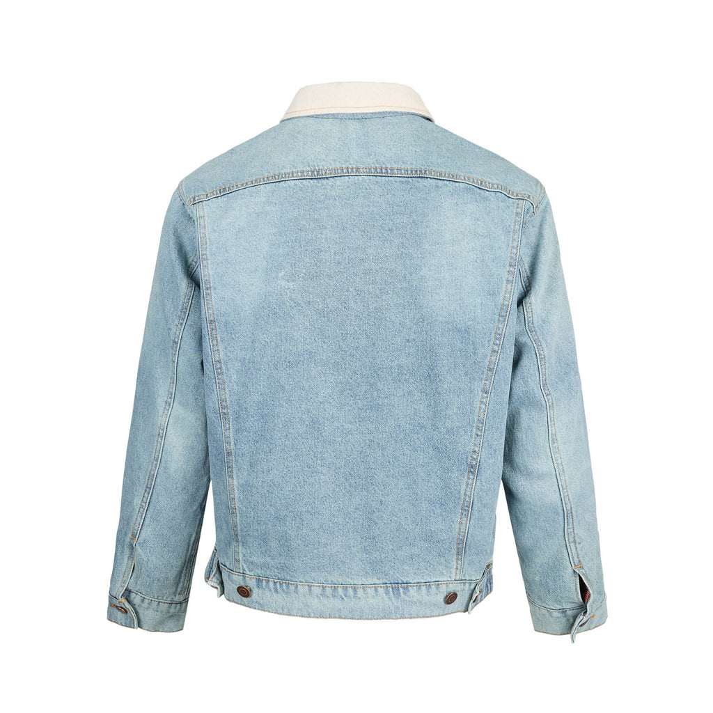 EME Plaid Vintage Premium Denim Jacket