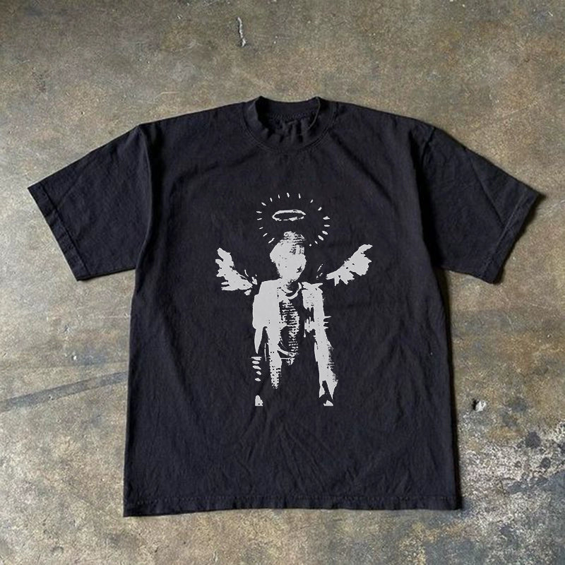 Wang Youbing Studio! Angel 220g 100% Cotton Tee
