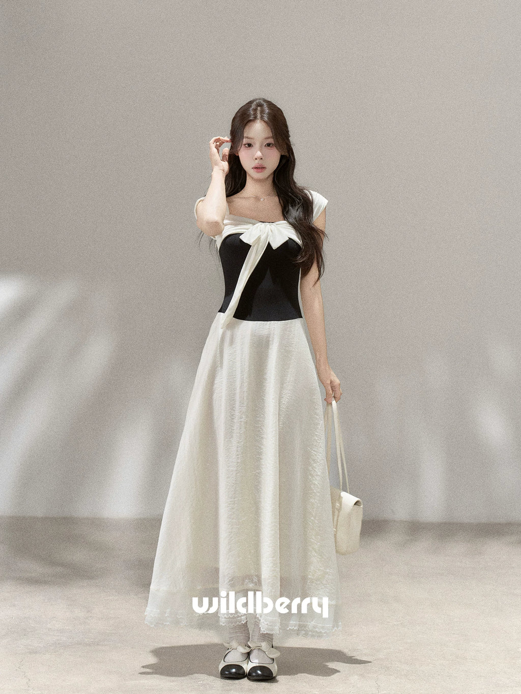 One Wildberry Retro Fake Two Waist Dress