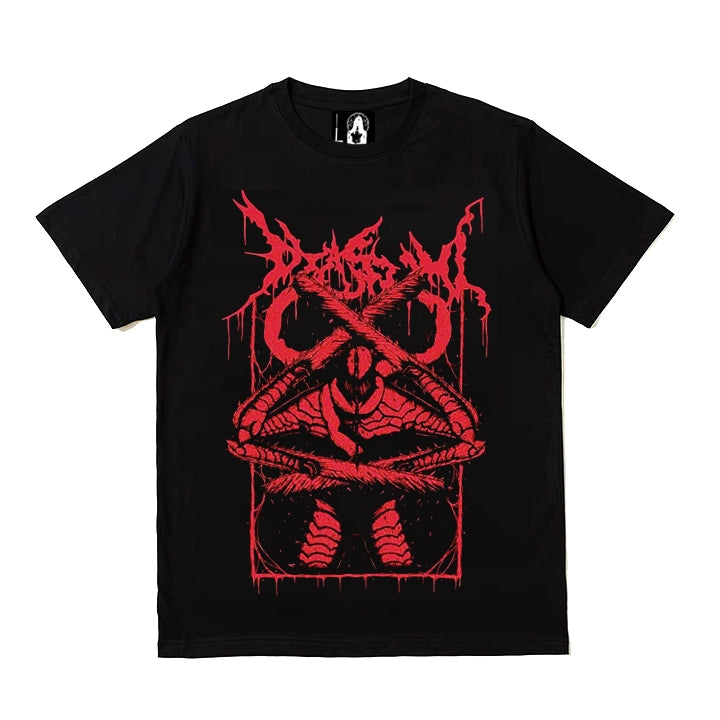 Wetbody Dark Oversized Street Neutral Tee