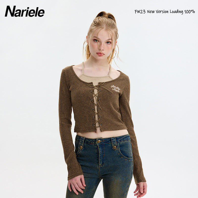 Nariele American Spice Girl Embroidered Cardigan