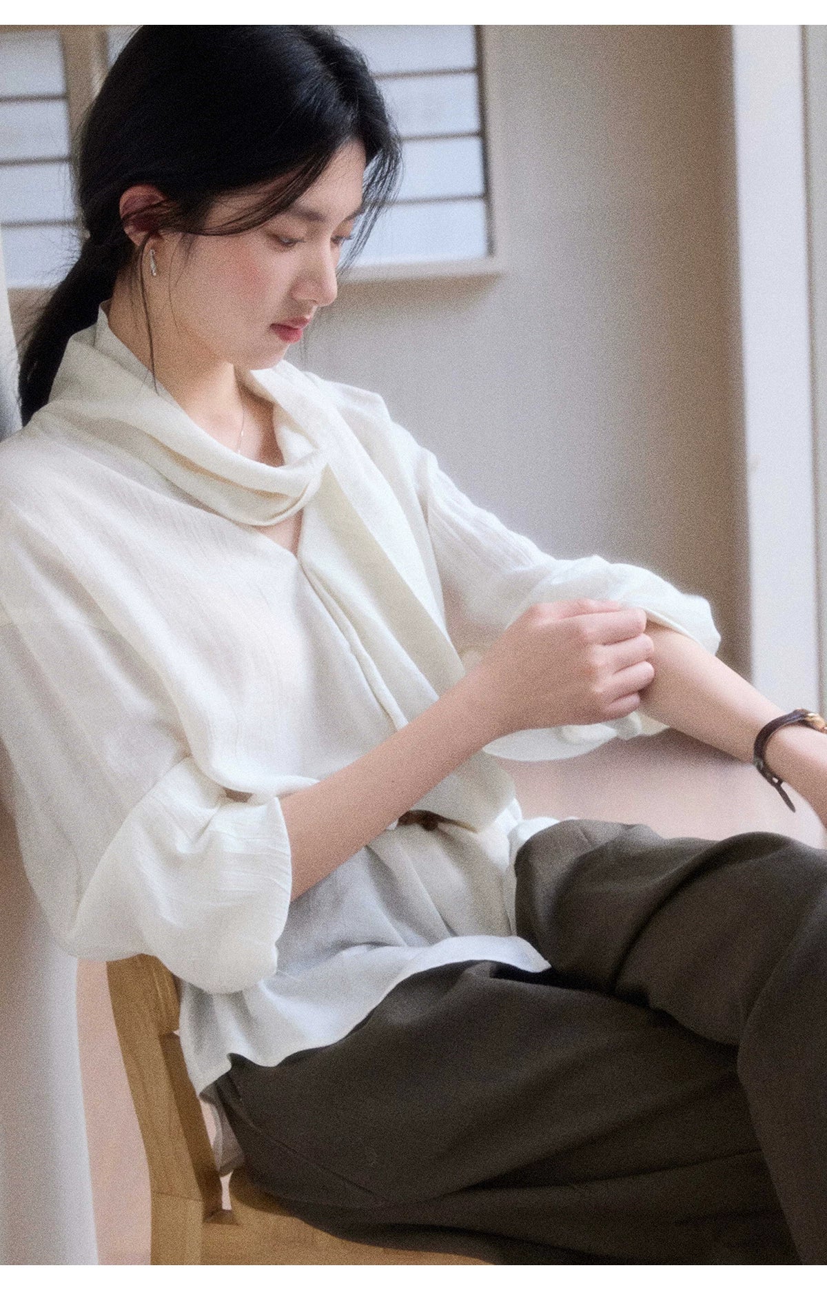 TYANG Streamer Loose Shirt