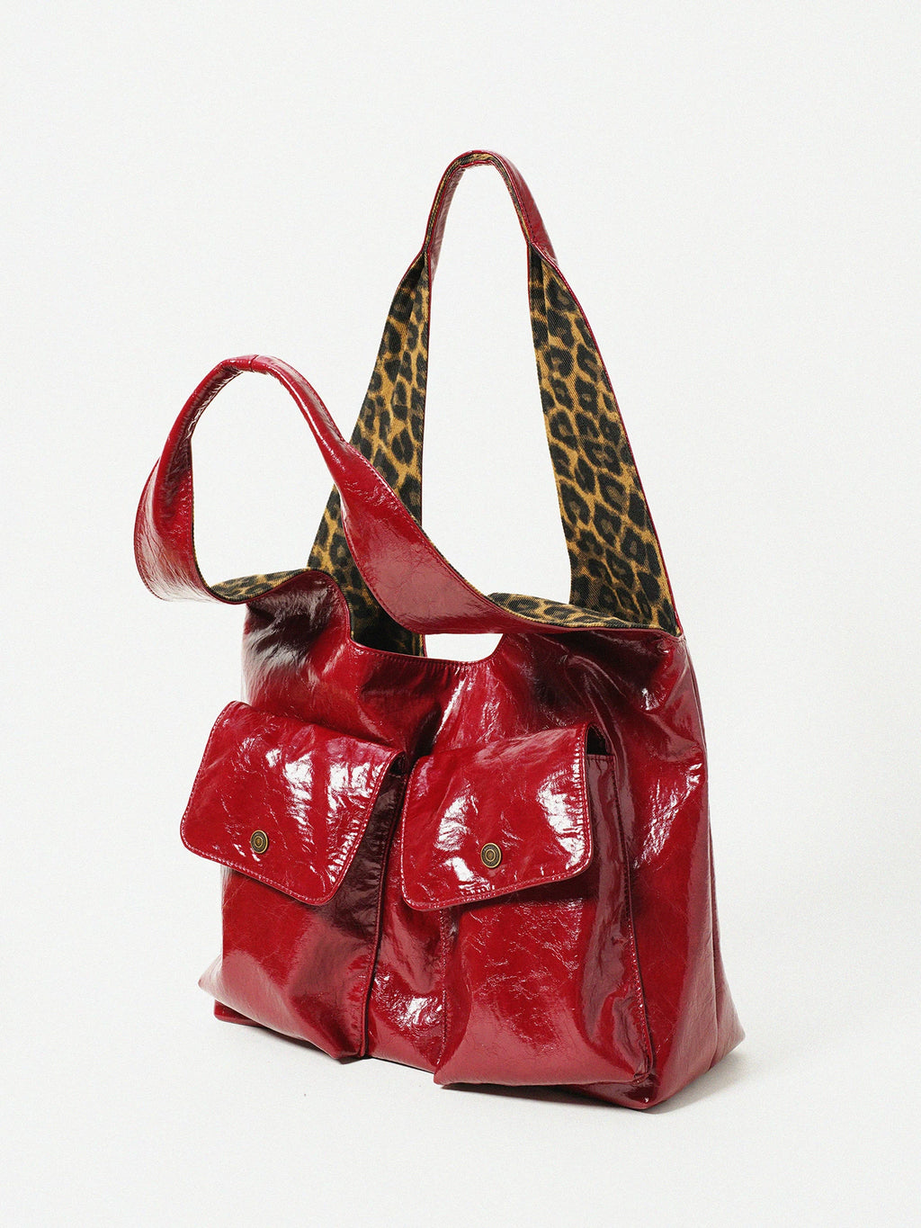 Momogigi Textured Folded Paper Textured Large Capacity Tote Bag